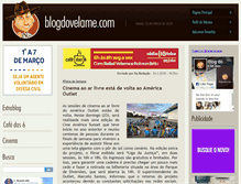 Tablet Screenshot of blogdovelame.com