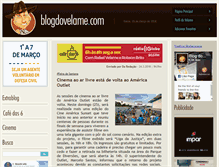 Tablet Screenshot of blogdovelame.com.br